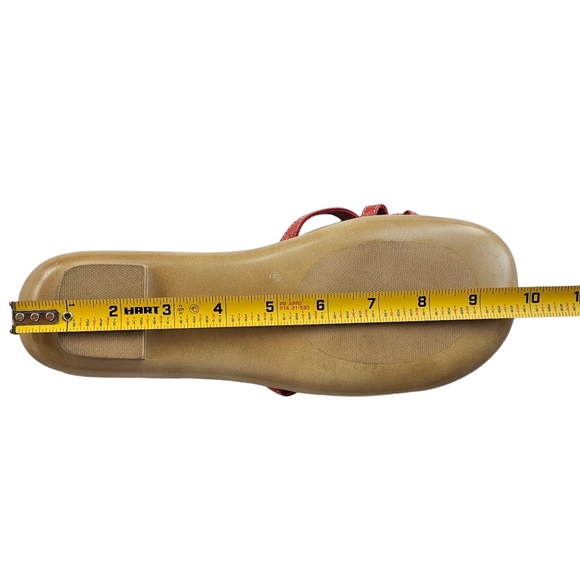 Liz Claiborne Flex Bright & Sunny Strappy Flower Sandals Size 8M - Picture 9 of 12